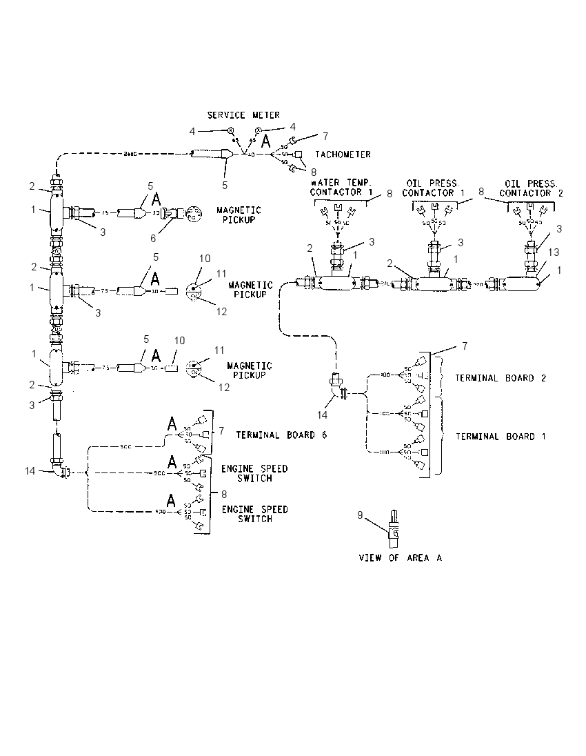 Жгут проводов 7C3773 CAT