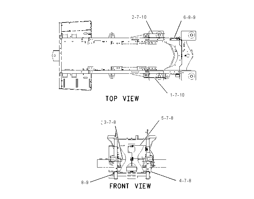 GUARD GP-HITCH & STEERING 2Q7737 CAT