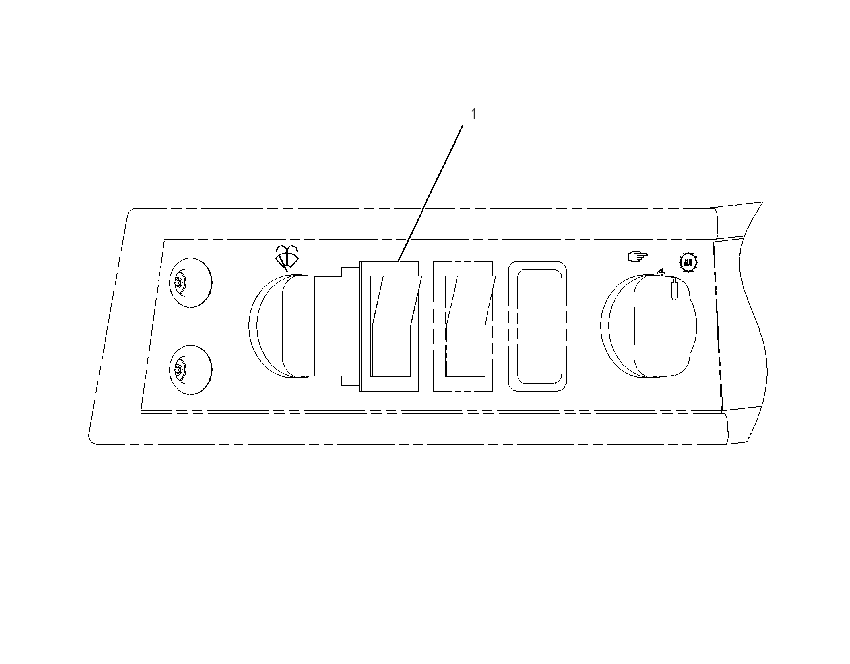 SWITCH GP-RIDE CONTROL 1622956 CAT