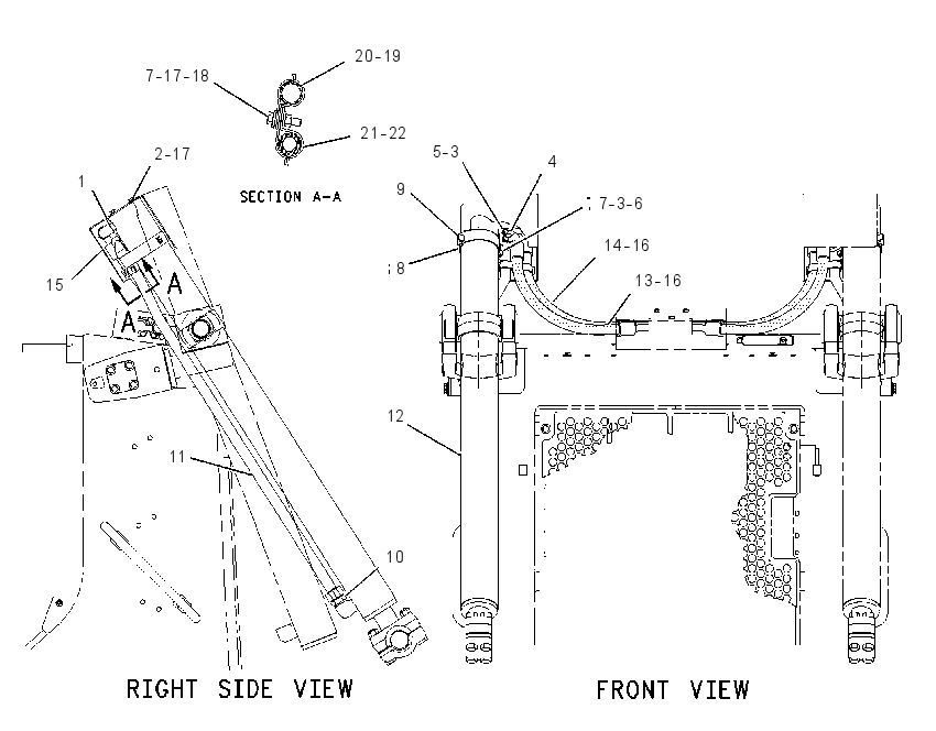 CYLINDER & LINES GP-LIFT 1268466 CAT
