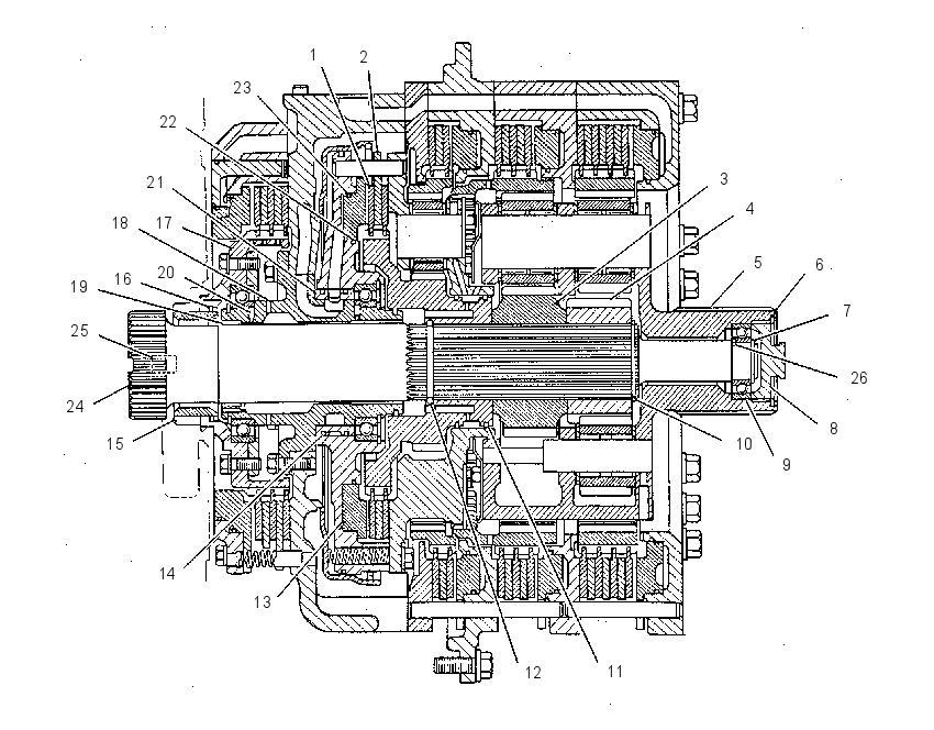 Планетарная передача 9W2417 CAT