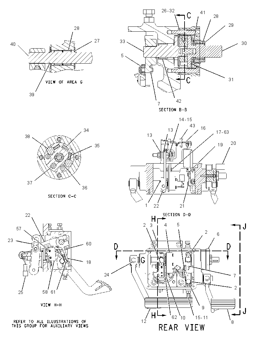 PEDAL GP-GOVERNOR & BRAKE 1073890 CAT