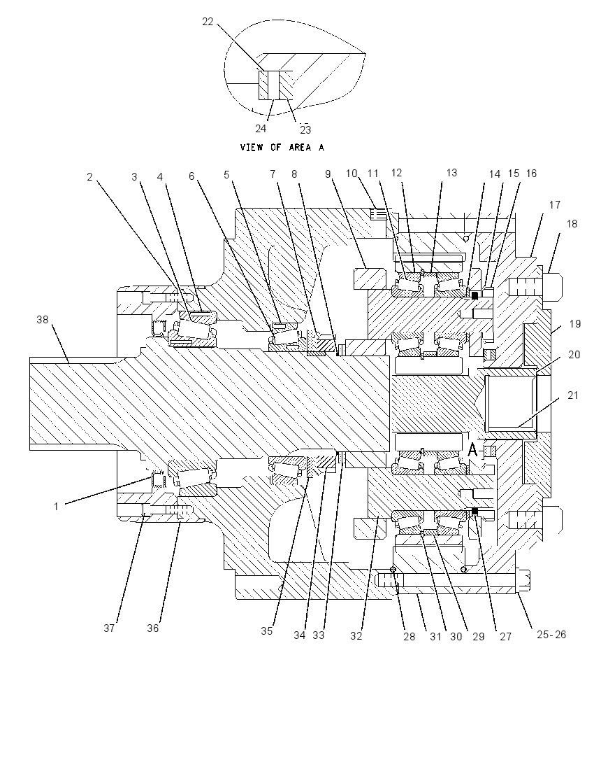 PLANETARY GP-ROTOR DRIVE 1388764 CAT