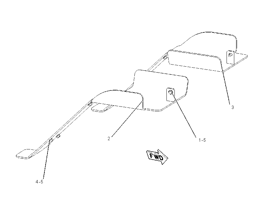 GUARD GP-LOADER FRAME 1537786 CAT