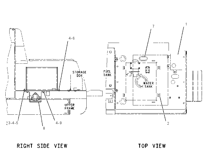 MOUNTING GP-WASHER TANK 1573647 CAT