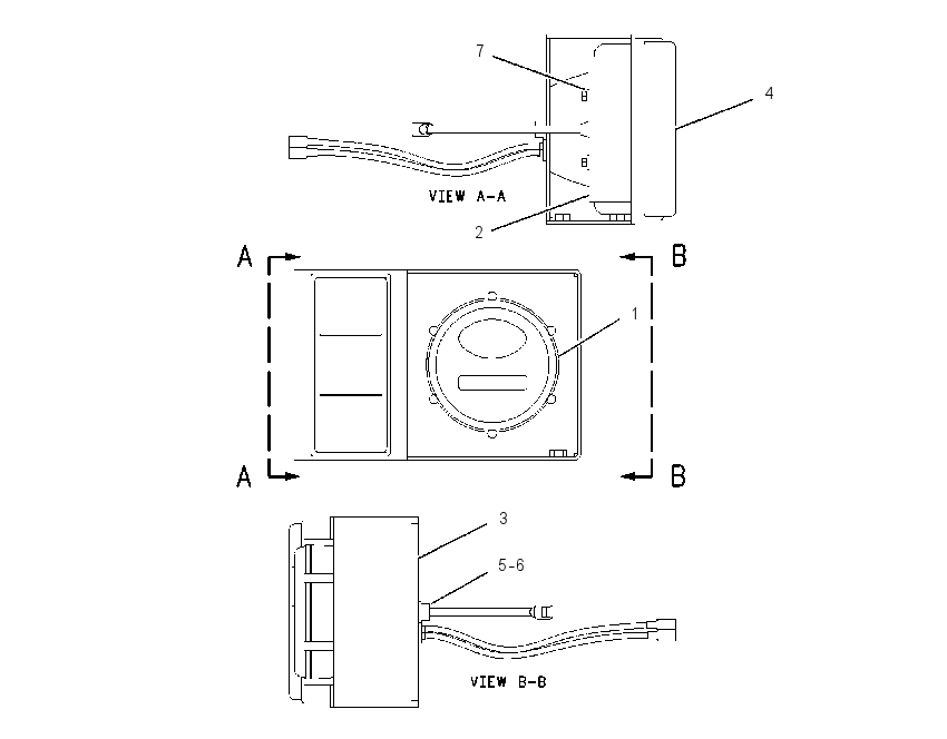LIGHTING GP-REAR 1450021 CAT