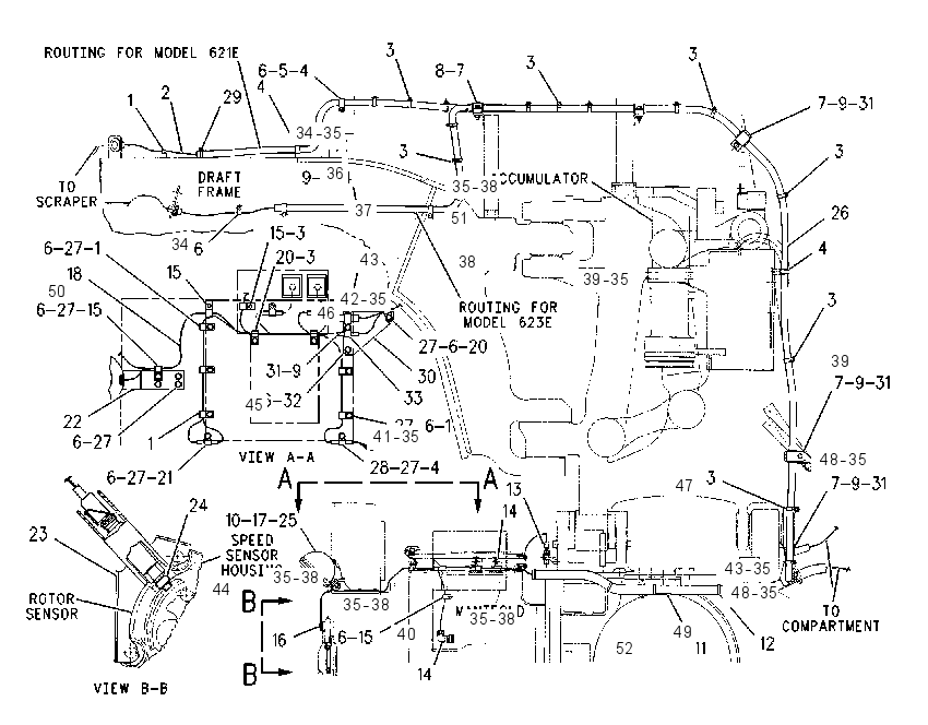 WIRING GP-TRACTOR 8X2365 CAT