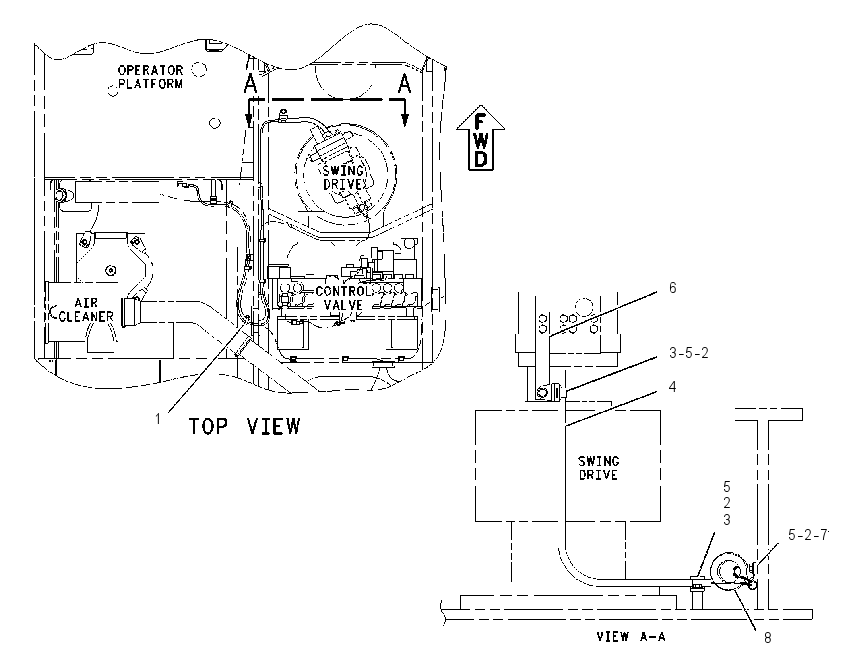 WIRING GP-FINE SWING 1114699 CAT