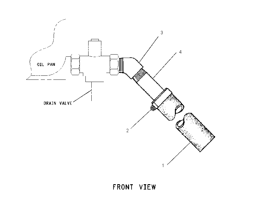 EXTENSION GP-DRAIN 1255042 CAT