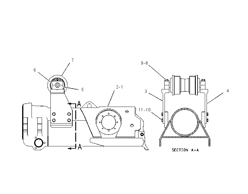 ROLLER AR-TRACK 1588050 CAT