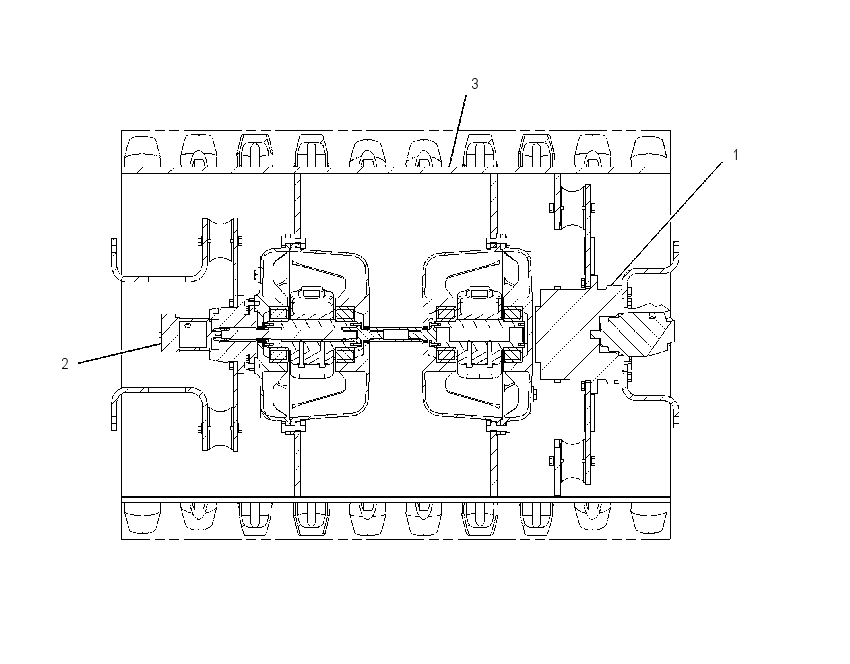 DRUM GP-DRIVE & VIBRATORY 1369737 CAT
