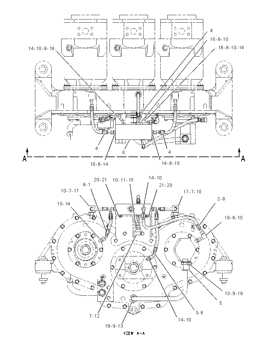 LINES GP-PUMP DRIVE 1528942 CAT