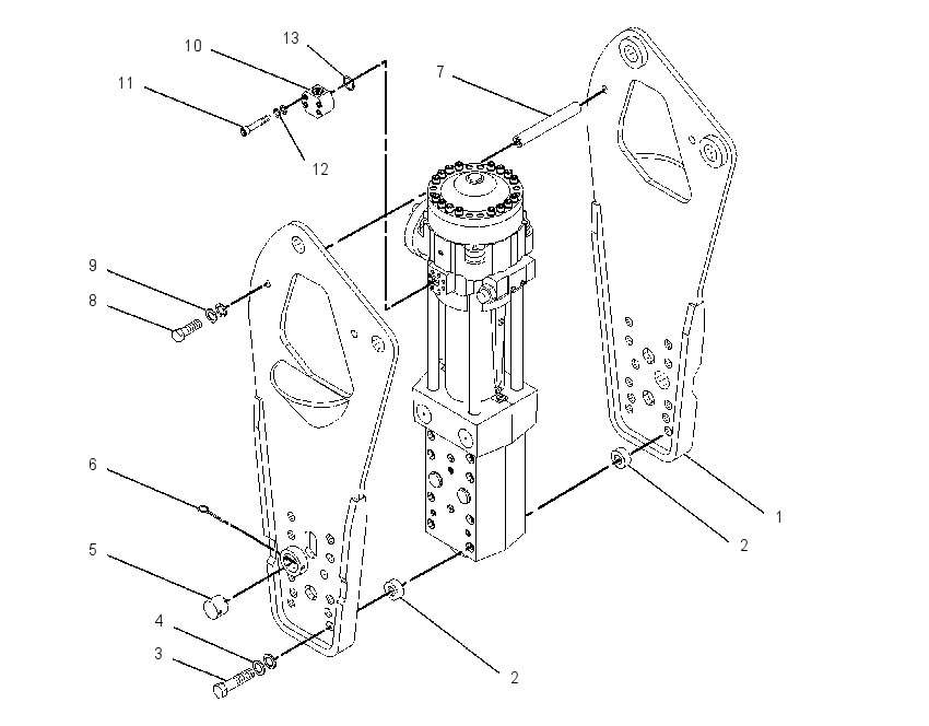 PLATE GP-HAMMER 1244706 CAT