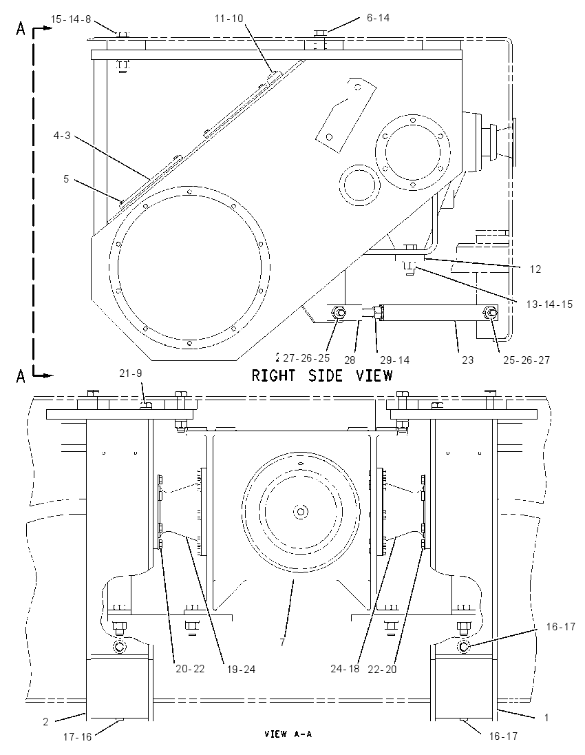 REDUCER GP-CASE & DIFFERENTIAL 1268248 CAT