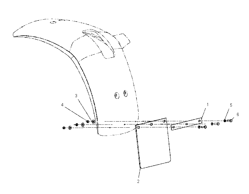 EXTENSION GP-FENDER 1546650 CAT