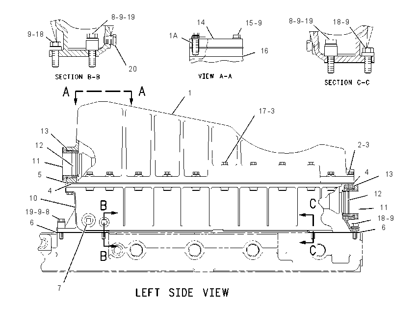 AFTERCOOLER GP 1490220 CAT