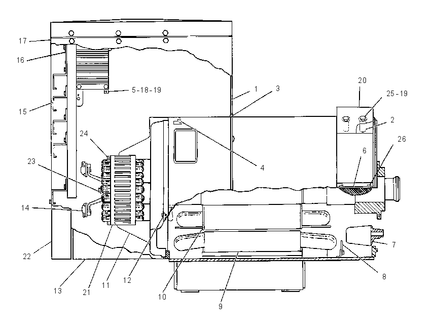 Генератор 7W8743 CAT