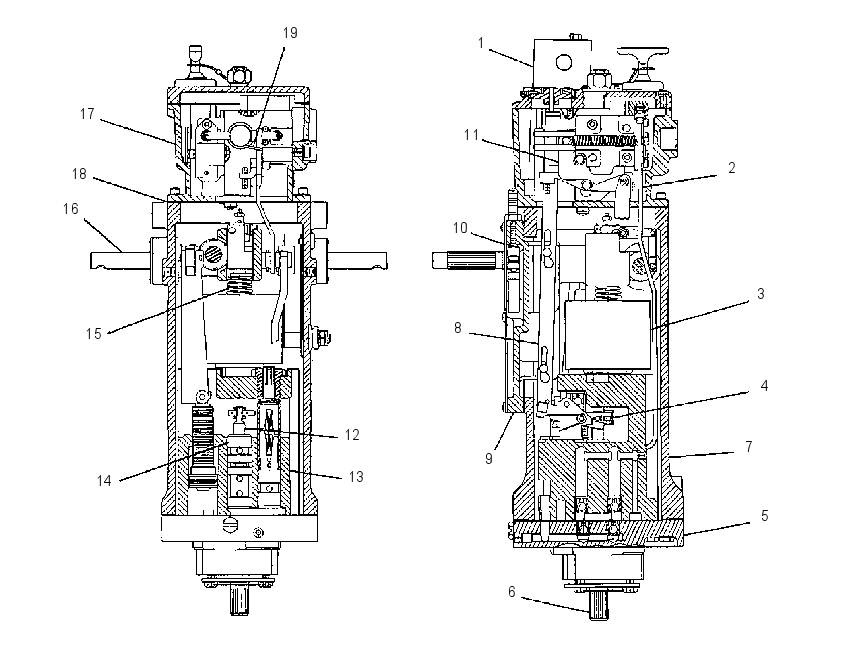 Регулятор оборотов 1W0517 CAT