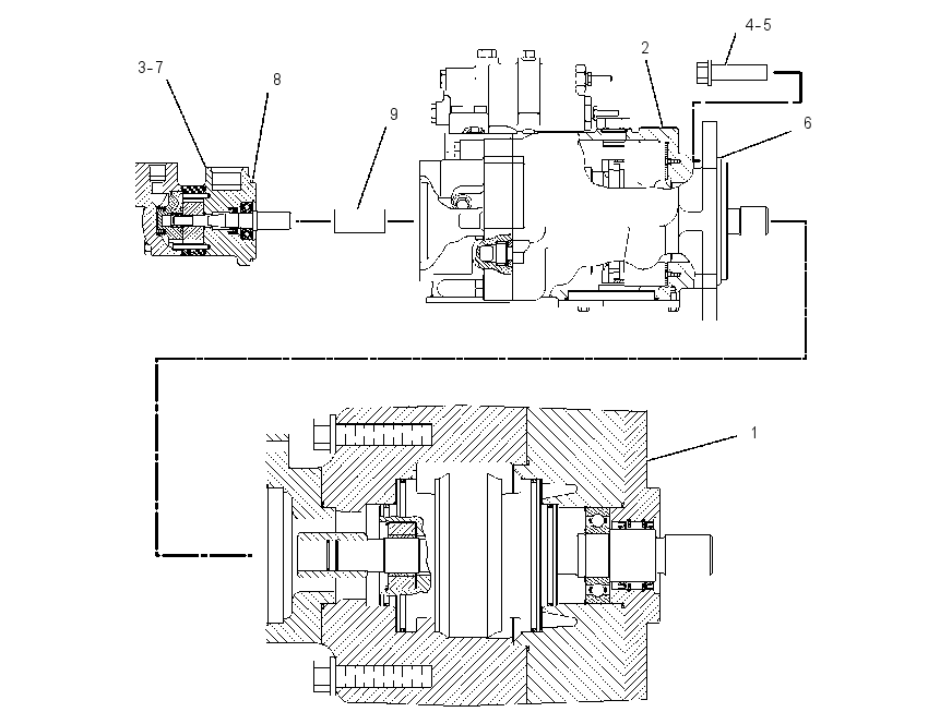 PUMP GP-PISTON & VANE 1671154 CAT