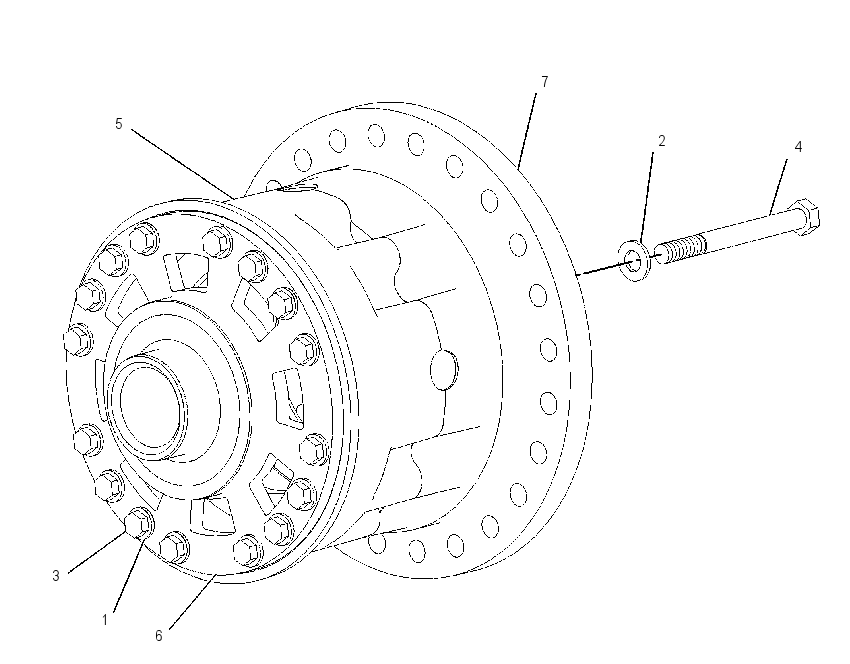 CASE GP-DIFFERENTIAL 1428551 CAT