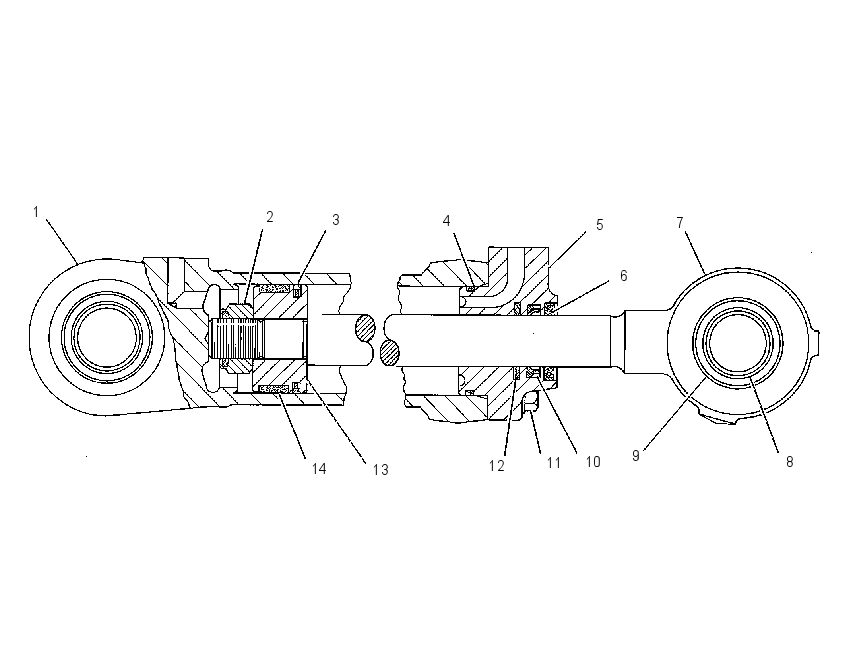 CYLINDER GP-LOAD 3G7274 CAT