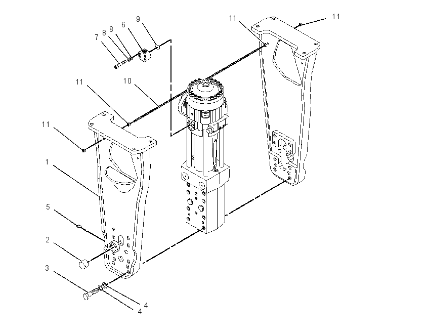 PLATE GP-HAMMER 1381114 CAT