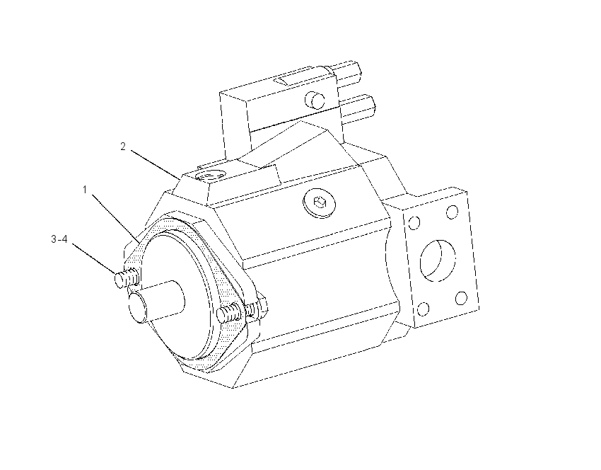 PUMP & MTG GP-HYDRAULIC FAN 1619693 CAT