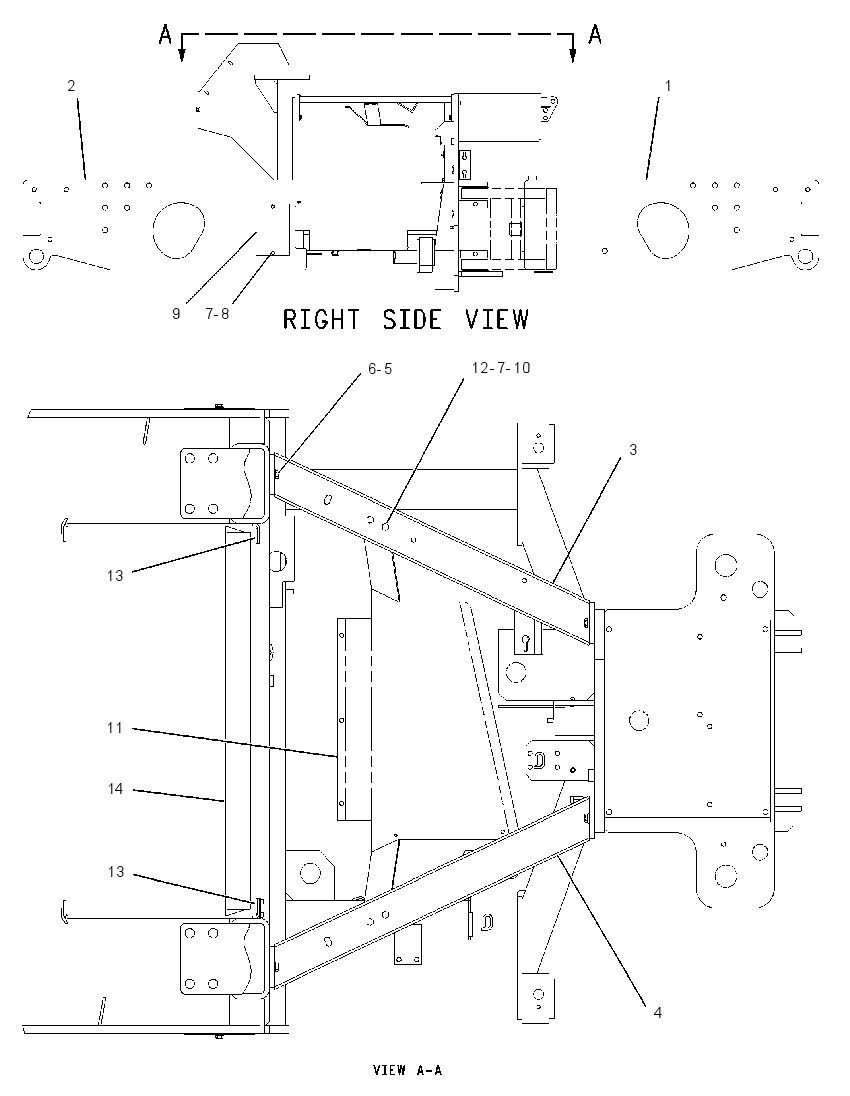 FRAME GP-MAIN 1399292 CAT
