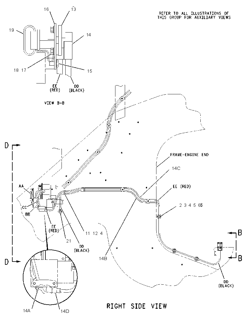 WIRING GP-AUX START RECEPTACLE 1606427 CAT