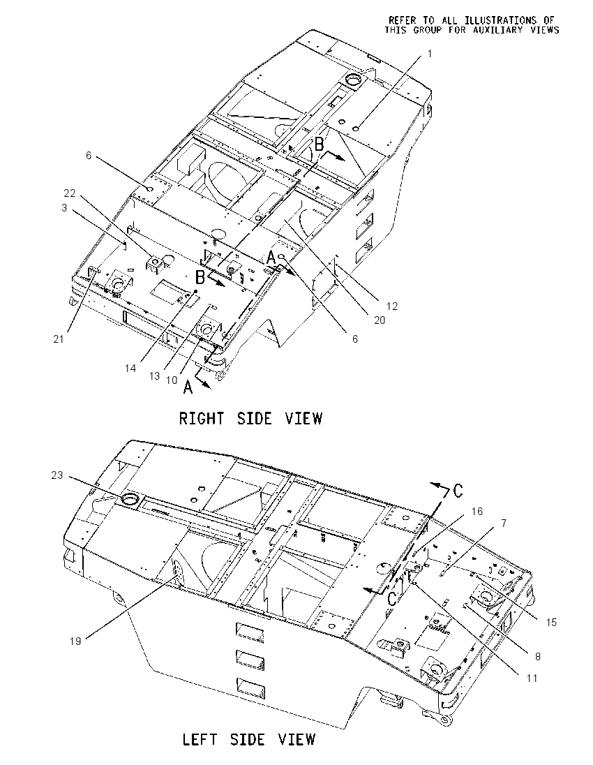FRAME AS-MAIN 1659079 CAT