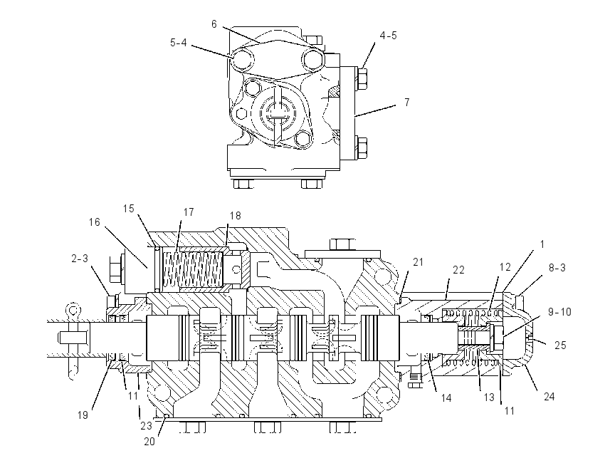 VALVE GP-AUXILIARY 4J0487 CAT