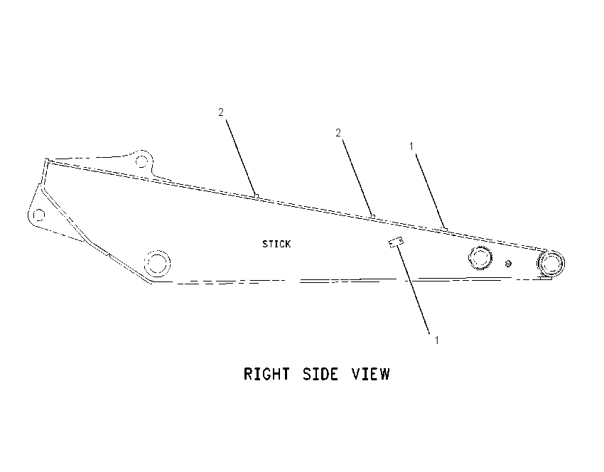 MOUNTING GP-IMPLEMENT LINES 1220647 CAT
