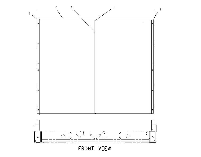 FLANGE GP-RADIATOR 1523559 CAT