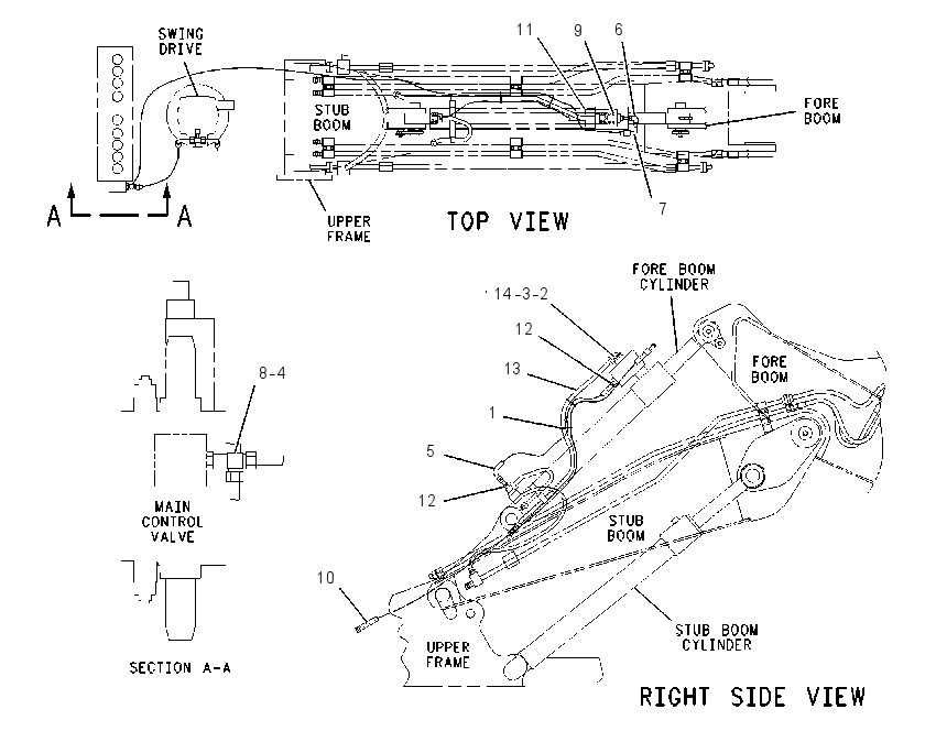 VALVE AR-BOOM LOWERING CONTROL 1328397 CAT