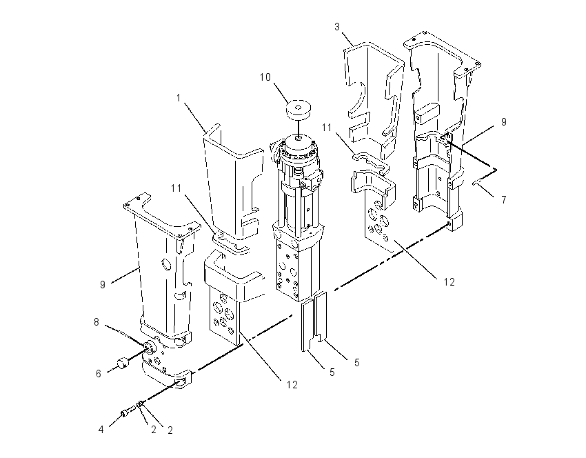 PLATE GP-HAMMER 1572208 CAT