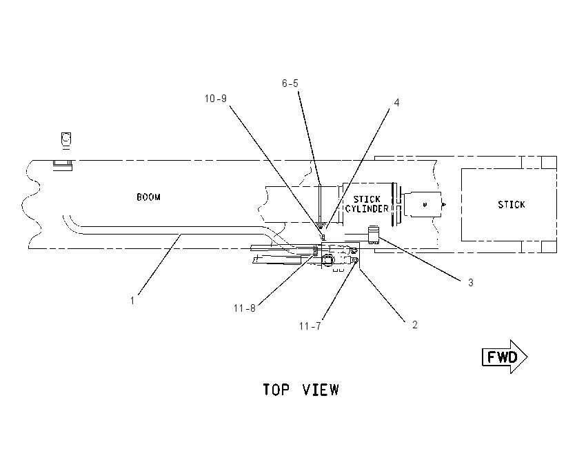 VALVE GP-STICK LOWERING CONT 1326108 CAT