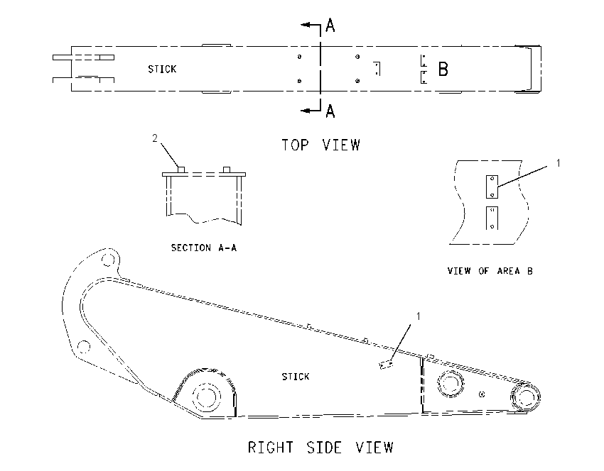 MOUNTING GP-IMPLEMENT LINES 1212417 CAT