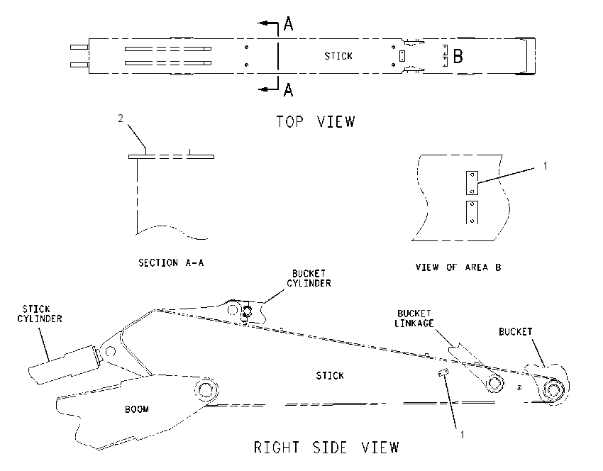 MOUNTING GP-IMPLEMENT LINES 1212419 CAT