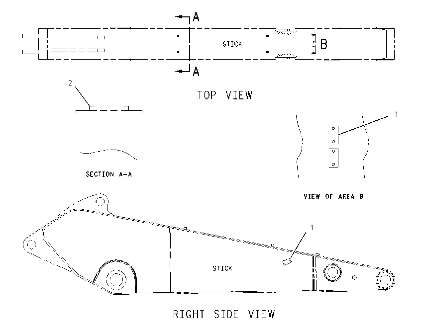 MOUNTING GP-IMPLEMENT LINES 1212418 CAT