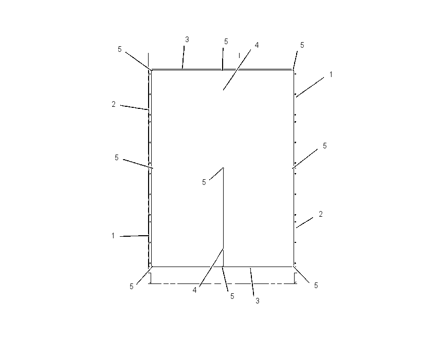 FLANGE GP-RADIATOR 1555121 CAT