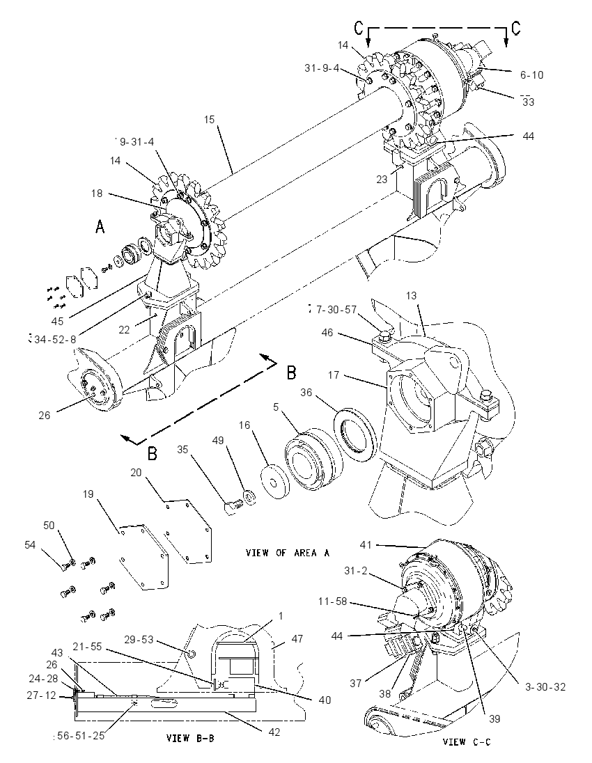 DRIVE GP-ELEVATOR 8I1725 CAT