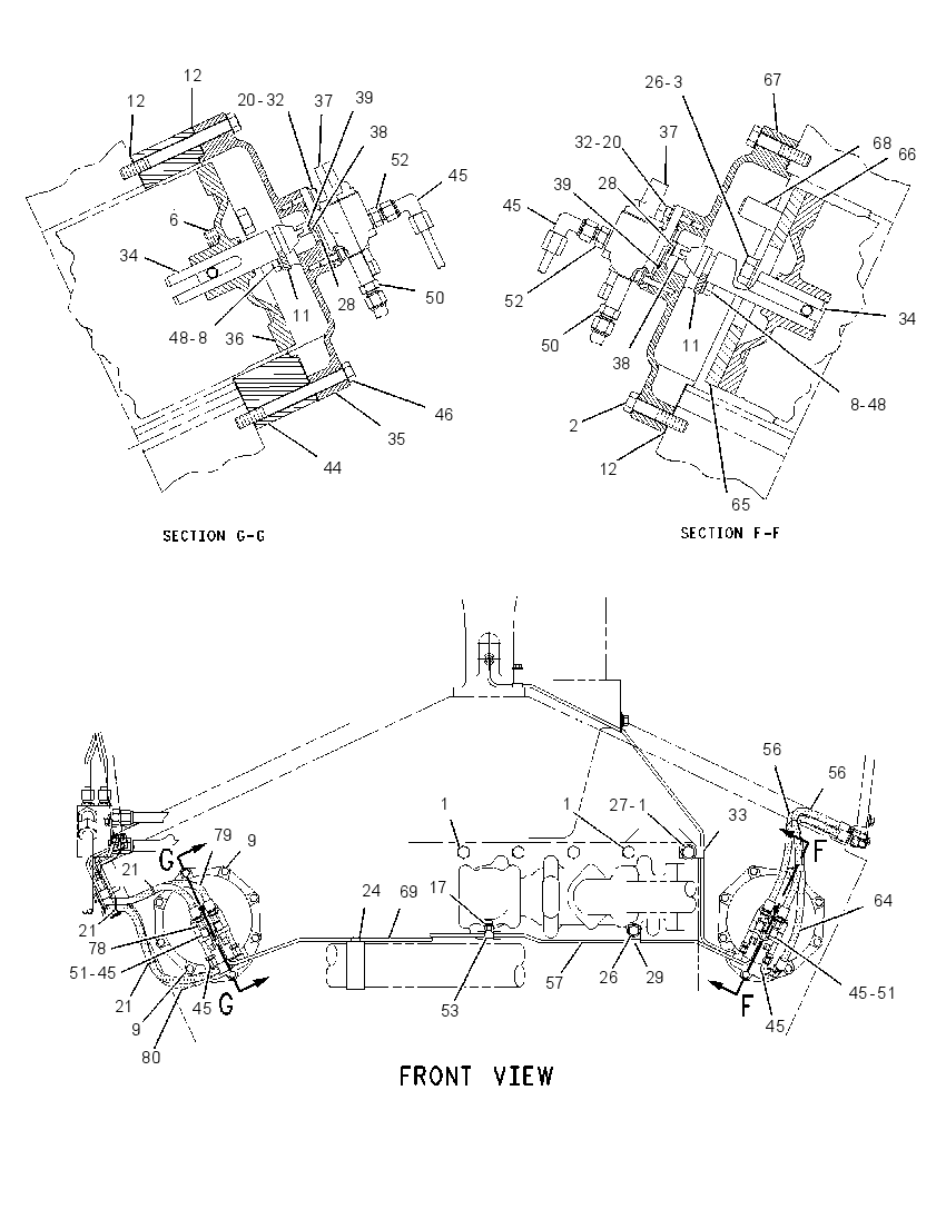 PUMP & LINES GP 1648957 CAT