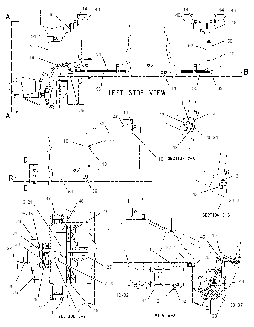 PUMP & LINES GP 1648958 CAT