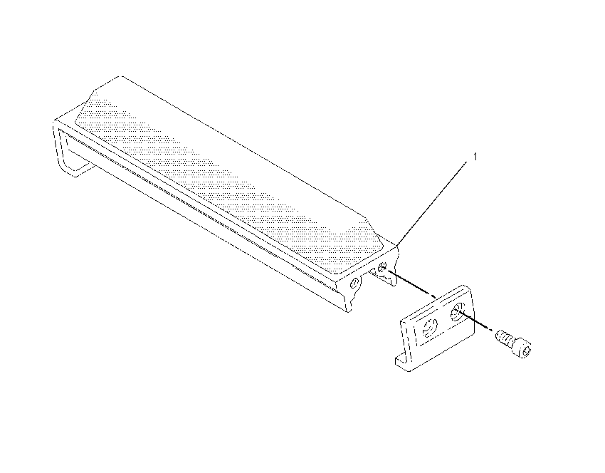 PAD AR-TRACK RUBBER 1304537 CAT