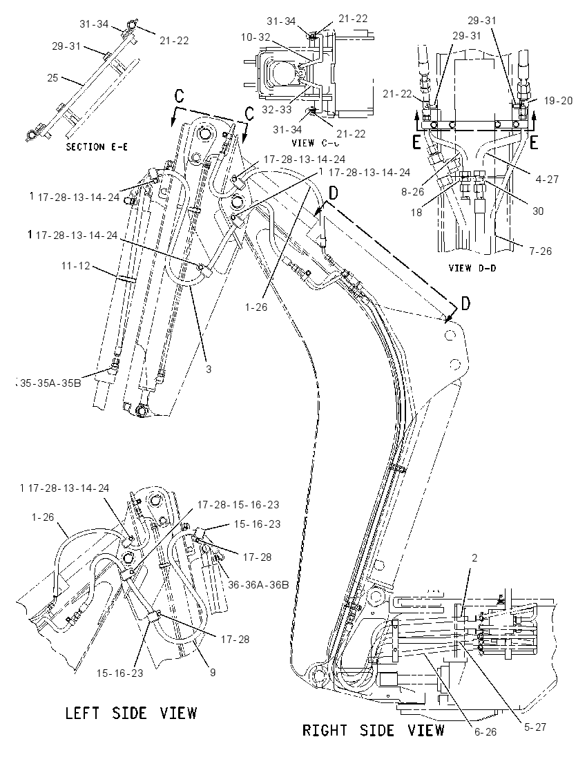 LINES GP-EXTENDABLE STICK 1607761 CAT