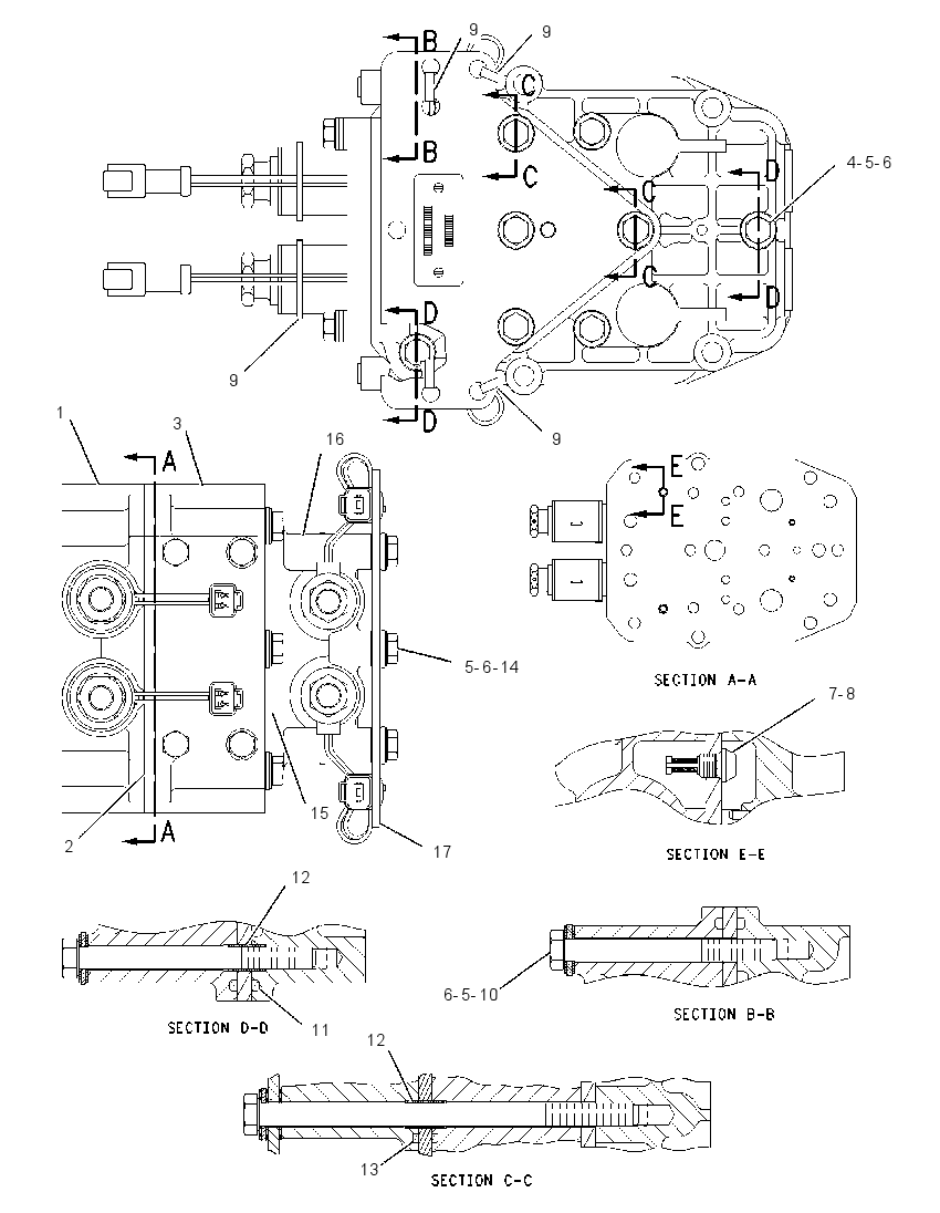 VALVE GP-STEERING & BRAKE CONT 1333256 CAT