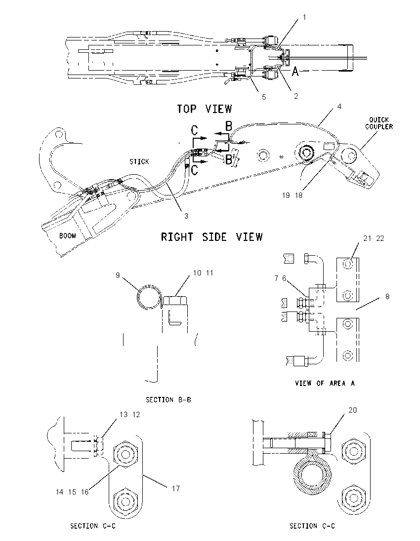 LINES GP-QUICK COUPLER 1296554 CAT
