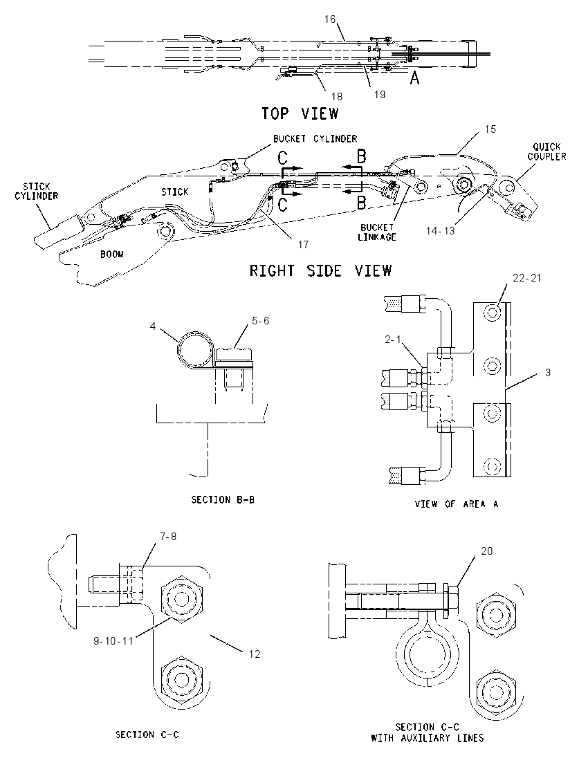 LINES GP-QUICK COUPLER 1318316 CAT