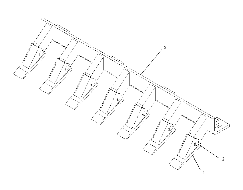 SCRAPER GP-PADDED DRUM 1233099 CAT