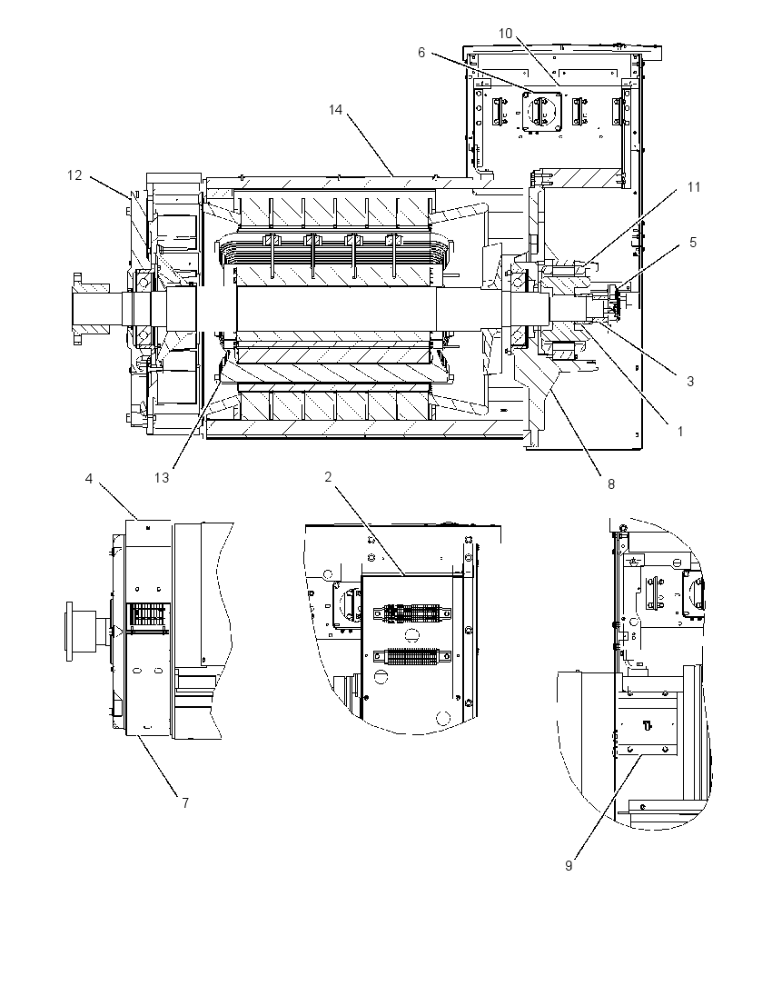 Генератор 1586433 CAT